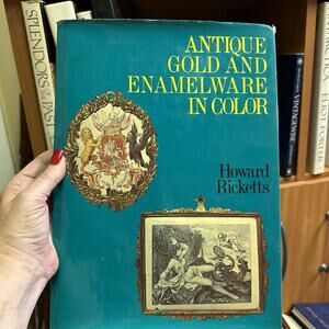 HARDBACK GOLD AND ENAMELWARE IN COLOR, Howard Ricketts, 1st edition, 1971